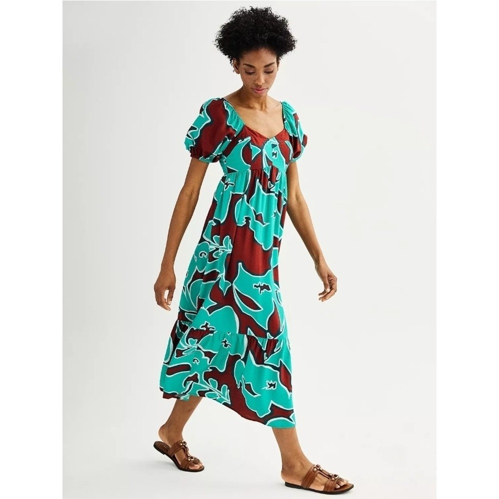 Women's Nine West Babydoll Maxi Dress